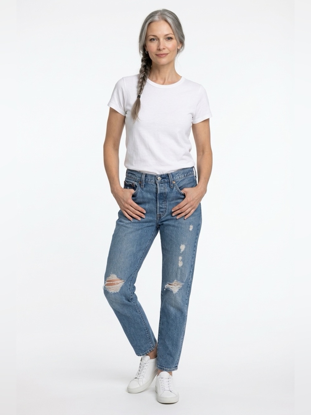 Levi’s 501 denim / 27